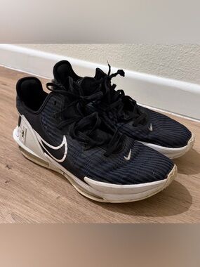 Nike Lebron Witness 6 Black Lace-Up Basketball Shoes Mens Size 12 CZ4052-002